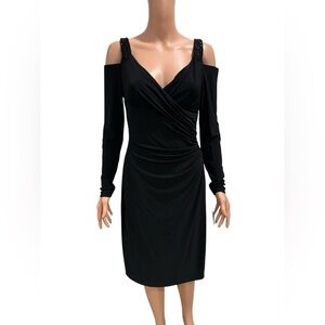 Ralph Lauren Midi Off the Shoulder Dress